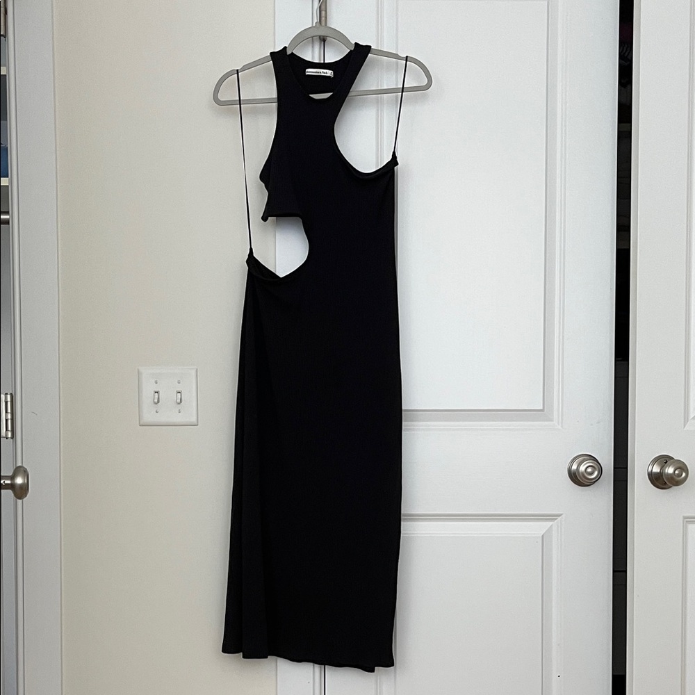 Abercombie Black Cut-Out Dress